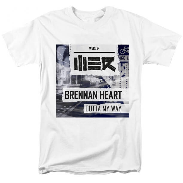 Brennan Heart T-Shirt DJ Bomuld Tshirts