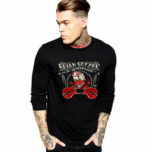 Brian Setzer Long Sleeve T-Shirt