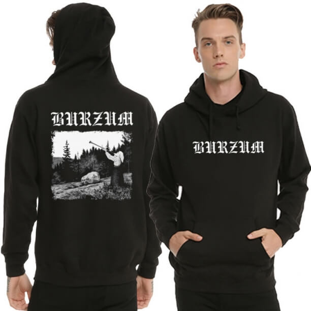 Burzum varg vikernes Pullover Felpa con cappuccio da uomo