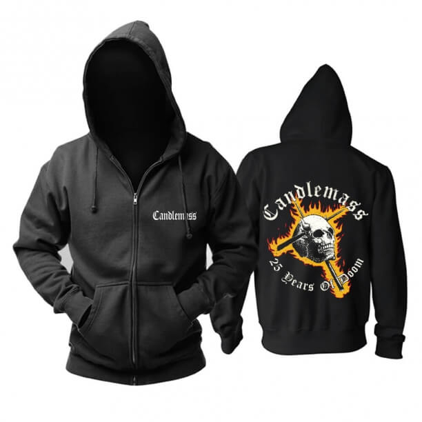 Hoodie de aumentação da música do metal de Sweden das camisolas de aumentação de Candlemass Lucifer