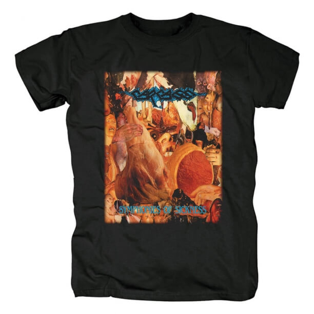 Carcass Band Tee Shirts Uk Metal T-Shirt | WISHINY