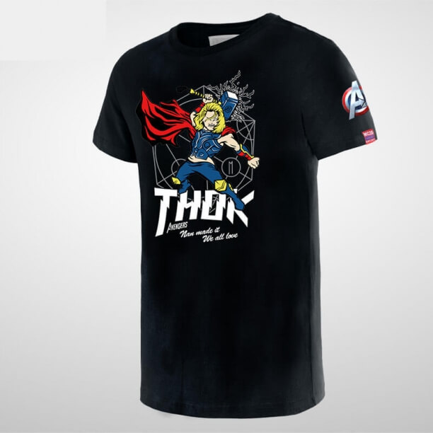 T-shirt Thor di cartone animato Marel Superhero Tee