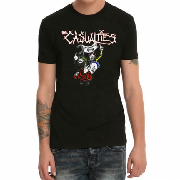 Das Casualties Band Rock T-Shirt für Männer