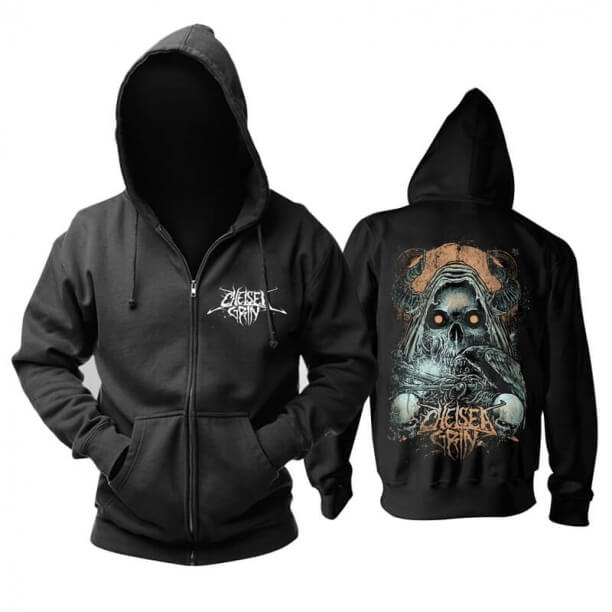 Moletons com capuz Chelsea Grin nos Hard Rock Metal Rock Hoodie