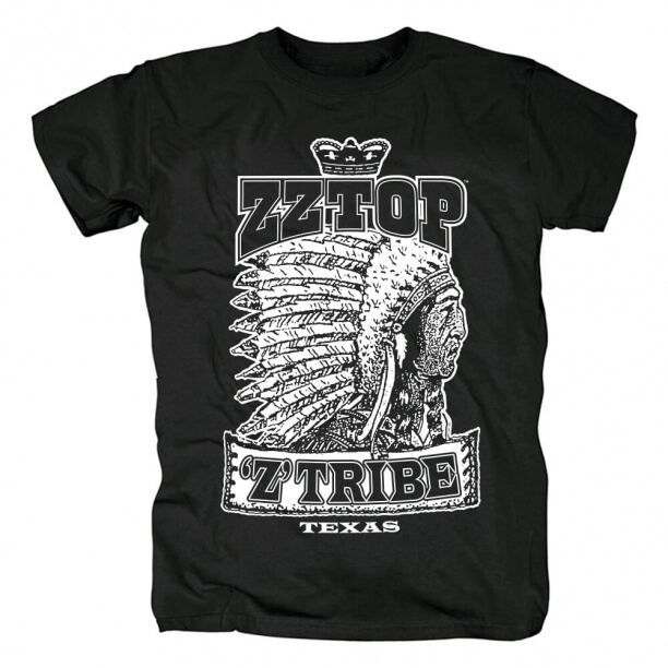 Klasik Zz Top Z Kabile T-Shirt Rock Grubu Gömlek