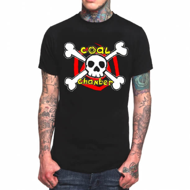 Coal Chamber Rock T-Shirt Black Rock Tshirt