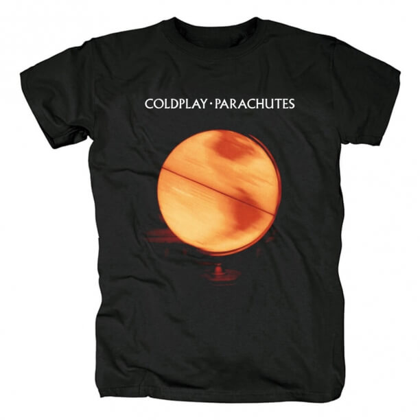 T-shirt da tampa do álbum da faixa de Coldplay Camisetas