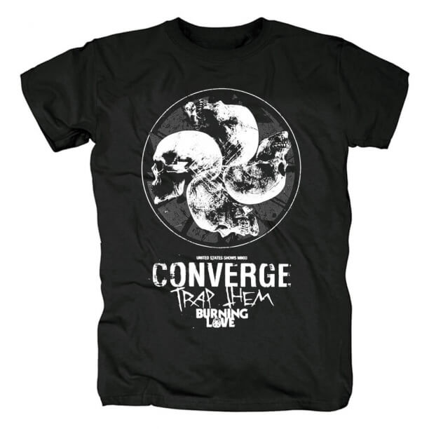 Converge Band T-Shirt Hard Rock Metal Punk Tshirts