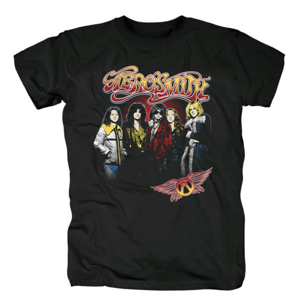 Cool Aerosmith Band tees Us Punk Rock T-shirt