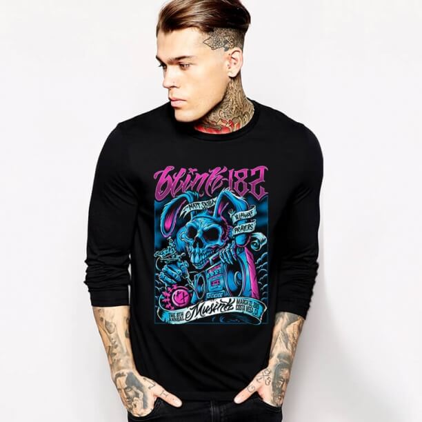 Cool Blink 182 Tricou cu maneci lungi 