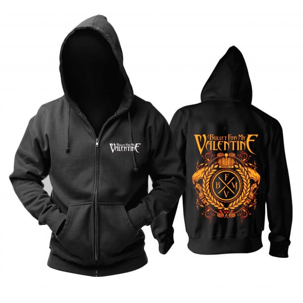 Cool Bullet For My Valentine Hooded Sweatshirts Uk Rock Hoodie