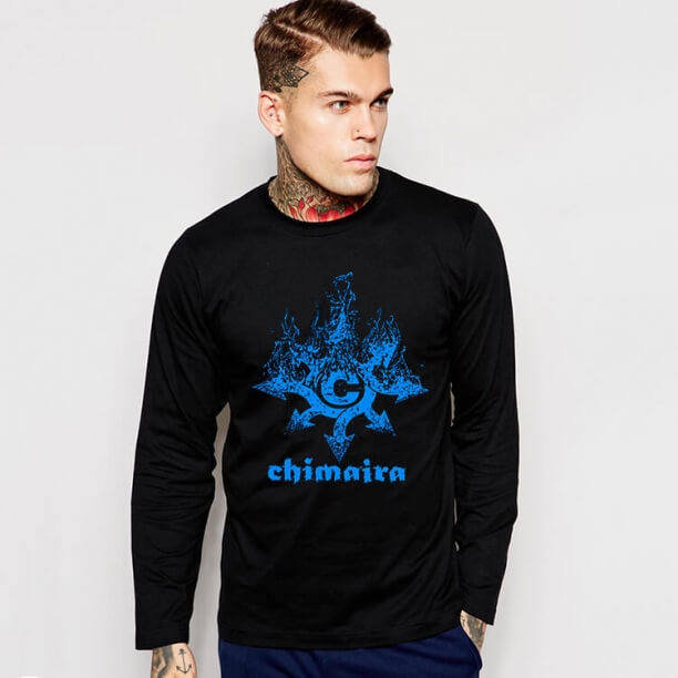 Cool Chimaira Long Sleeve Tshirt for Mens