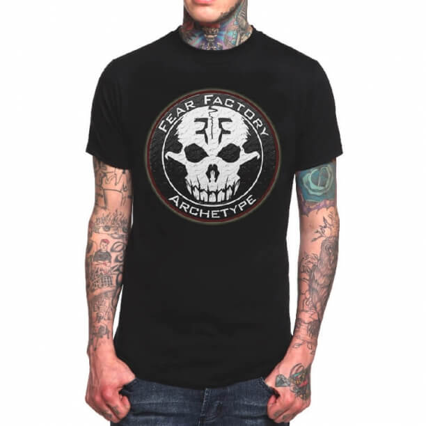 Cool Fear Factory Band Rock T-Shirt