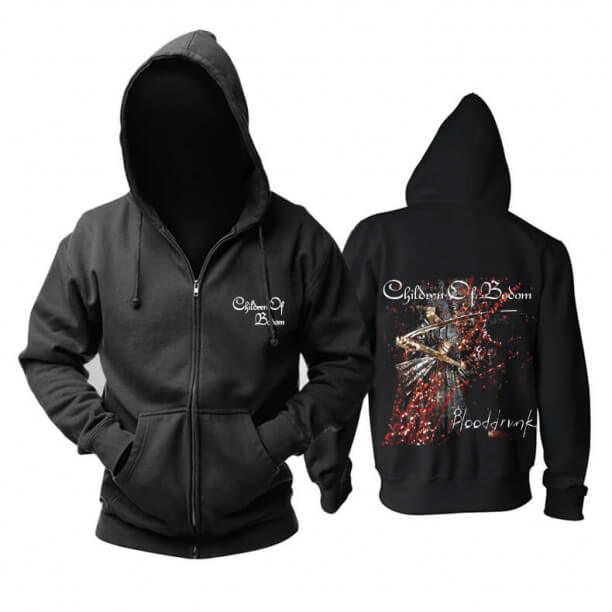 Cool Finland Children Of Bodom Hoodie Metal Punk Rock Band Sweat Shirt