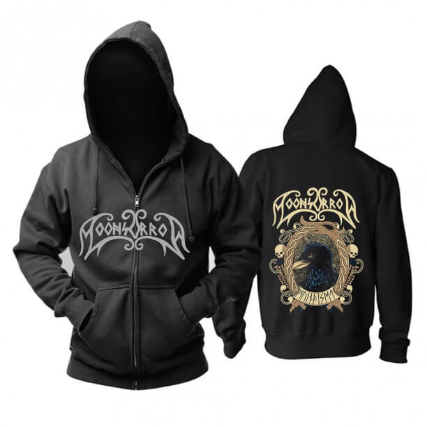 Felpa con cappuccio in metallo e musica cool Finland Moonsorrow