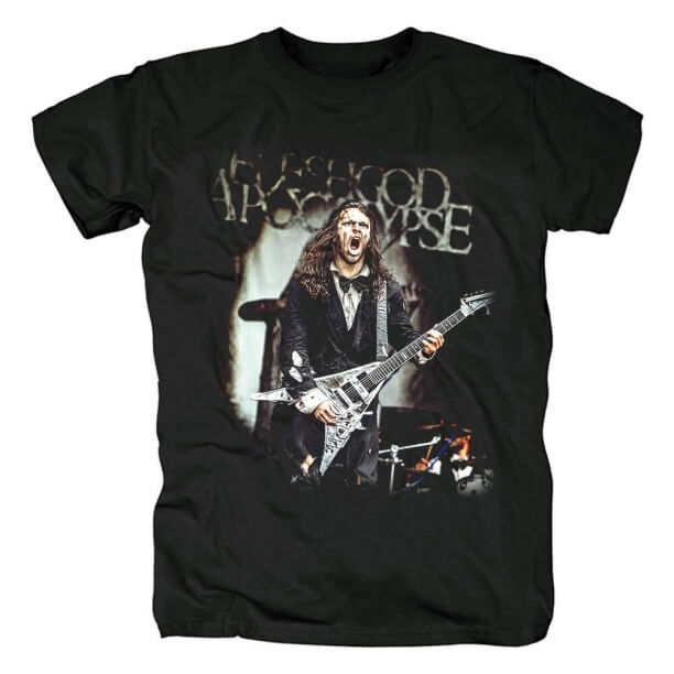 Cool Fleshgod Apocalypse Tee Shirts Hard Rock Camiseta de metal