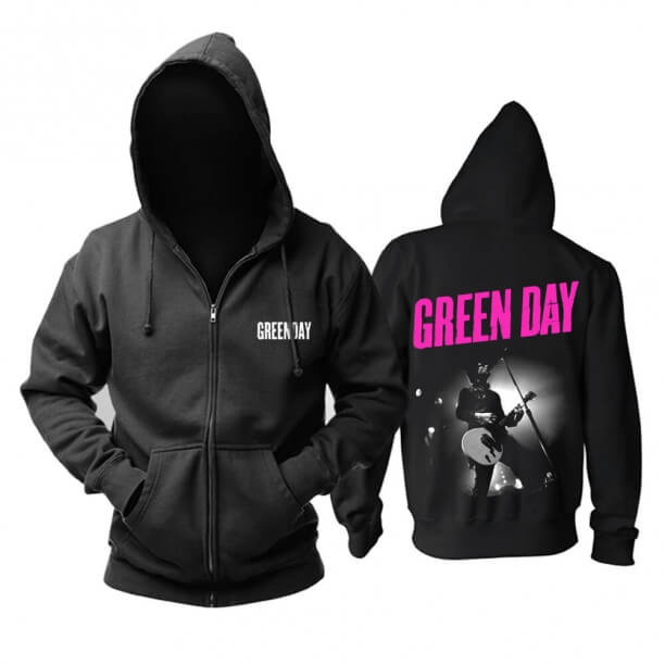 Cool Green Day Hooded Sweatshirts Us Punk Rock Hoodie