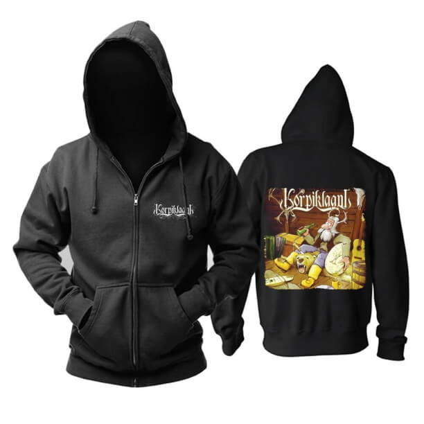 Pulover Hooded din Korpiklaani Finlandez Hoodie din metal Punk