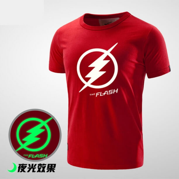 Cool Luminous Flash Logo T Shirt