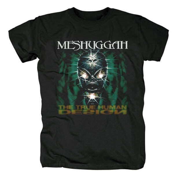 Cool Meshuggah T-Shirt Metal Rock Tshirts