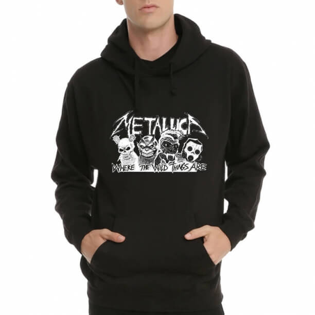 Erkekler Kadınlar için Cool Metallica Kazak Sweatshrit