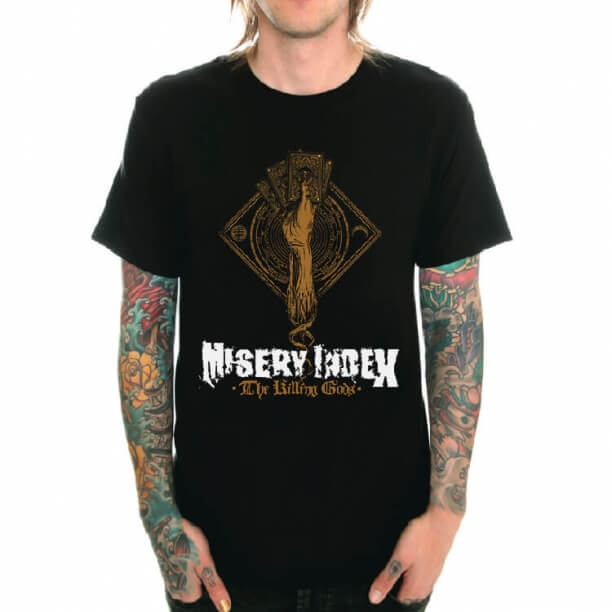 Cool Misery Index Band Rock Tshirt