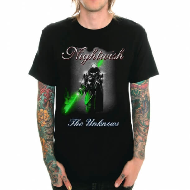 Cool Nightwish Heavy Metal Band T-shirt
