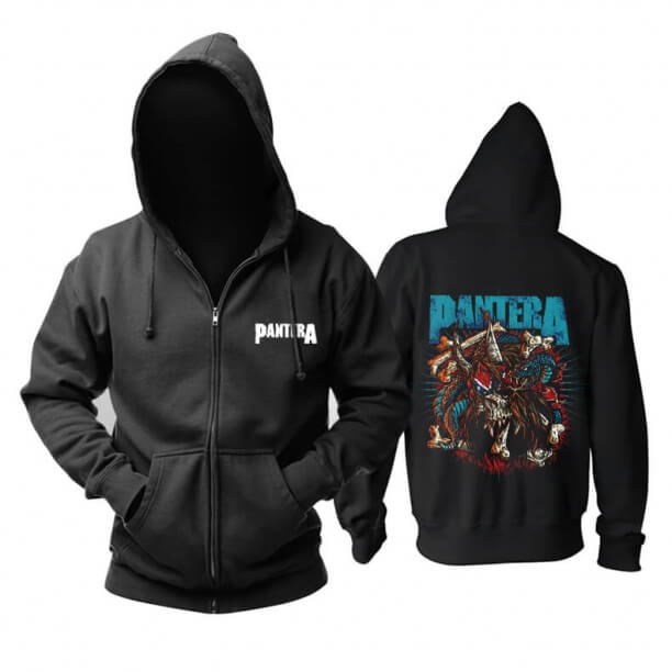 Cool Pantera Hooded Sweatshirts Us Hard Rock Metal Rock Band Hoodie