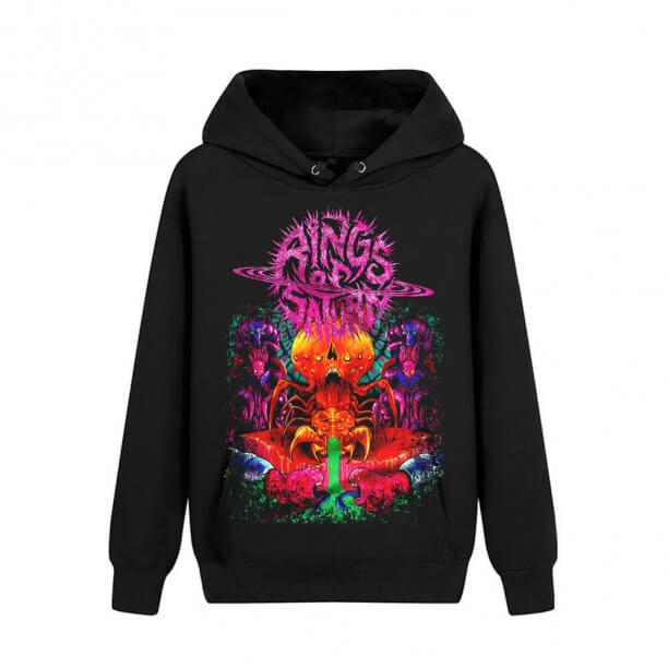 Cool Rings Of Saturn Botisto Hoodie Metal Music Sweat Shirt