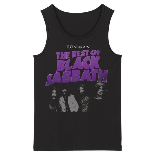 Cool Uk Black Sabbath Tank Tops Metal Rock ærmeløse skjorter