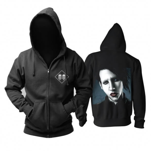 Cool Us Marilyn Manson Hoodie Metal Rock Band Sweat Shirt