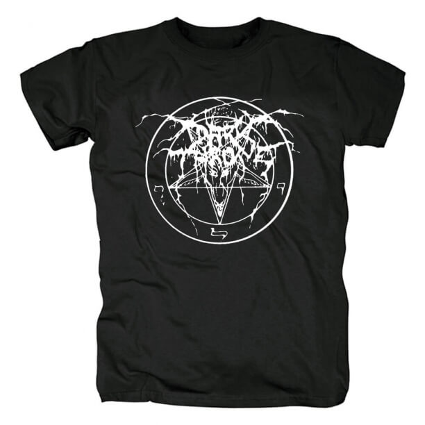 Darkthrone Band T-Shirt Sort Metal Rock Shirts