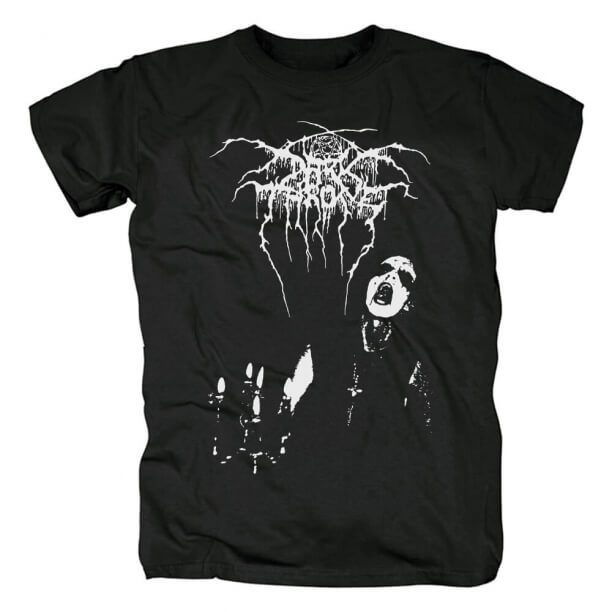 Darkthrone Transilvanian Açlık T-Shirt Siyah Metal Kaya Grafik Tees