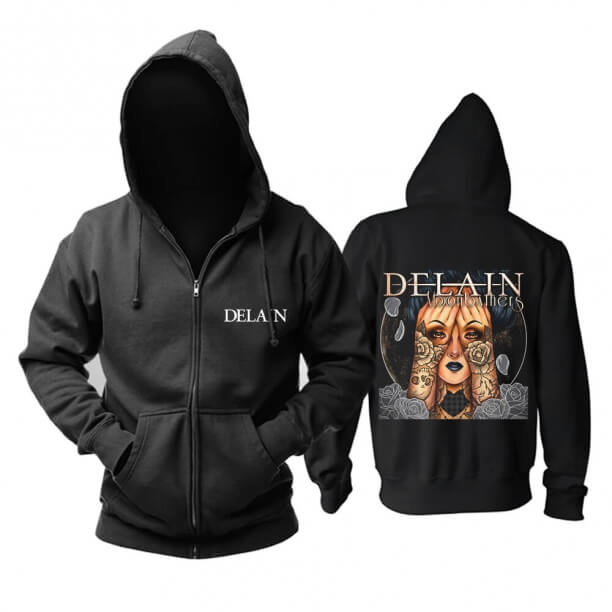 Delain Moonbathers Hoody Metal Music Hoodie