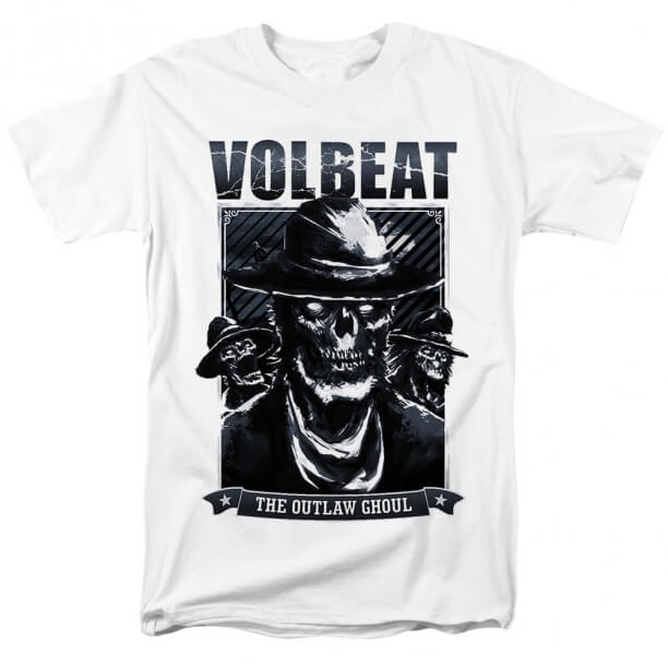 A Dinamarca Volbeat quis o t-shirt Gráficos do punk rock da música country