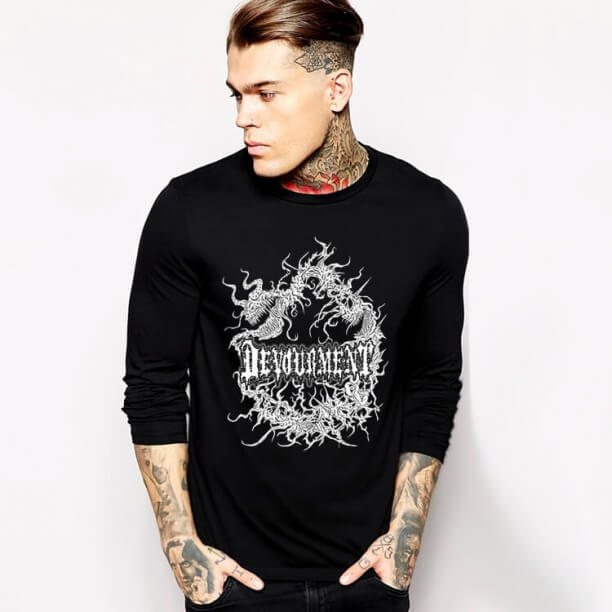 Devourment Long Sleeve T-Shirt cho thanh thiếu niên