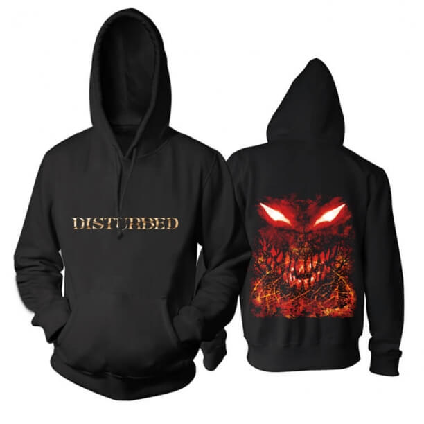 Camisolas encapuçado perturbadas Chicago, Hoodie da rocha do metal dos EUA