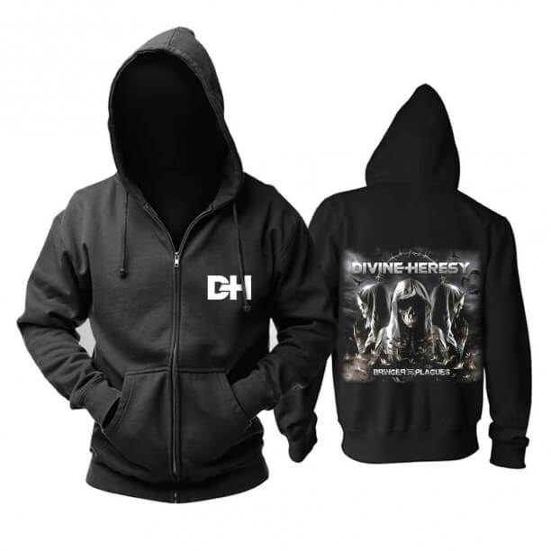 İlahi Heresy Hoodie Metal Punk Rock Ter Gömlek