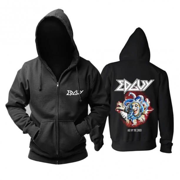 Edguy Age Of The Joker Hooded Sweatshirts Metal Rock Hoodie