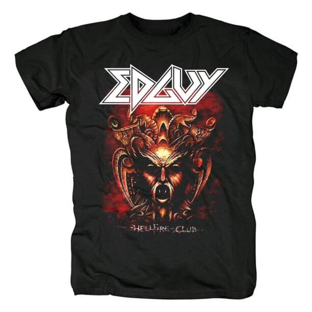 Edguy Hellfire Club TシャツメタルバンドTシャツ