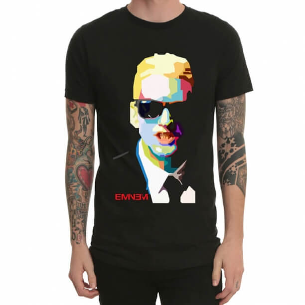 Eminem Rap Hiphop camiseta negra