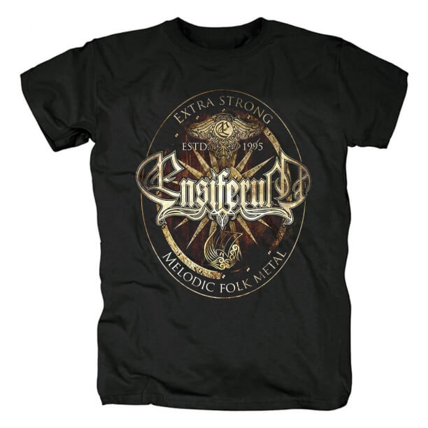 T-Shirt Ensiferum T-Shirt Finlandia Punk Band in metallo