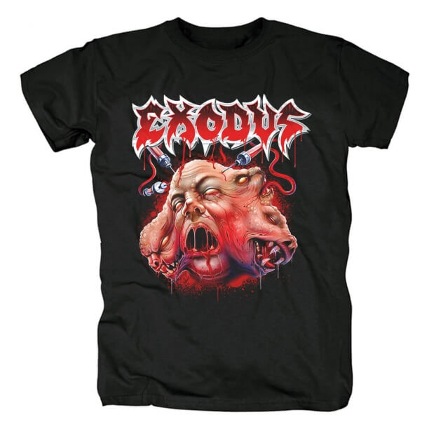 Exodus Exodus By Deviantart Tee Shirts Uk Hard Rock Metal Band T-Shirt