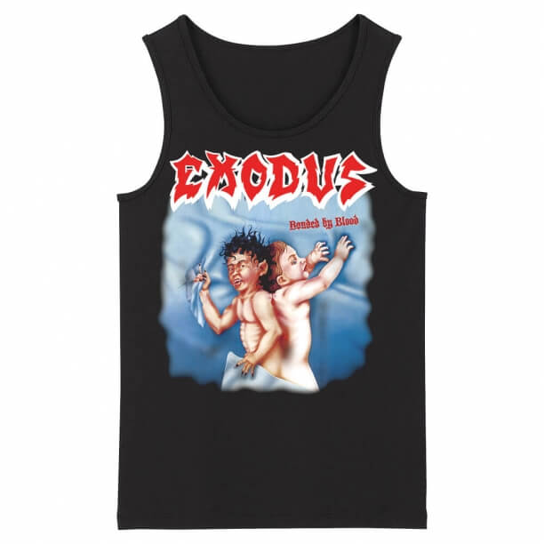 Exodus Tank Tops Uk Metal Punk Sleeveless Tshirts