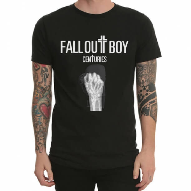 Fall Out Boy Band Rock T-Shirt pentru tineri