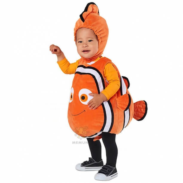 Finding Nemo Cosplay Çocuk Palyaço Balık Okulu Performansı Giyim Çocuk 