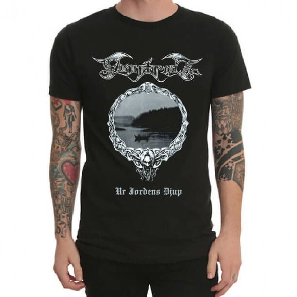 Finntroll Band Rock T-Shirt Negru Heavy Metal T