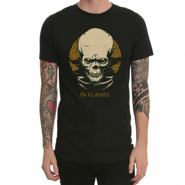 In Flames Heavy Metal Rock T-Shirt for Men