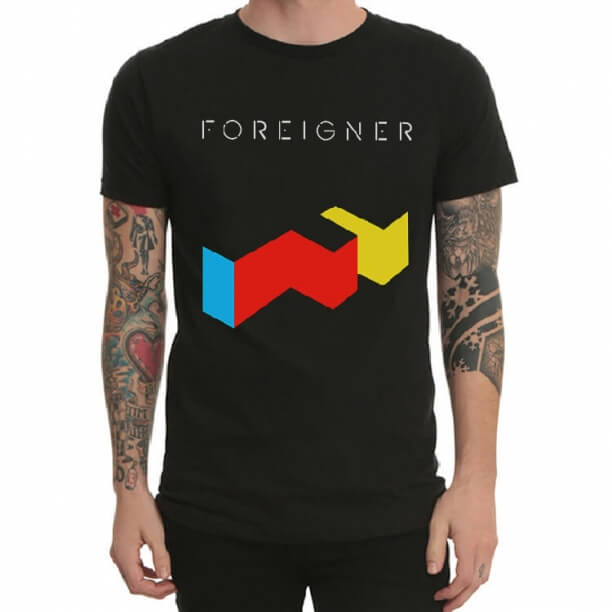 Foreigner Rock Band Tshirt for Mens