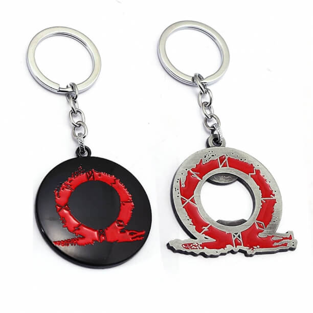 Hra PS4 God of War Logo Otvírač Keychain